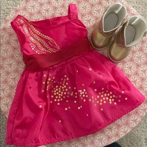 American Girl Saige Sparkle Dress
